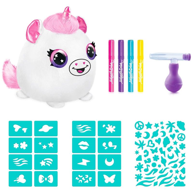 Airbrush Plush Cubo Colorea tu Mascota M. Surtidos OFG266 CANAL TOYS - Imagen 2
