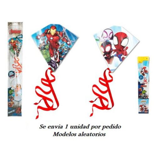 Cometa para niños con diseños de los super heroes de marvel 40655