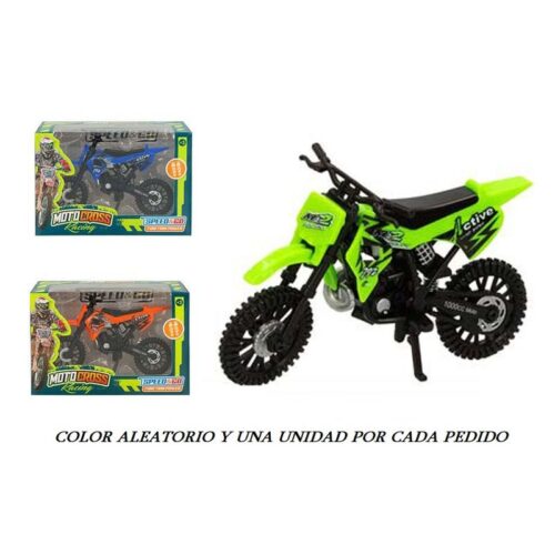 Réplica de moto de cross racing speed&go varios colores surtidos 45903