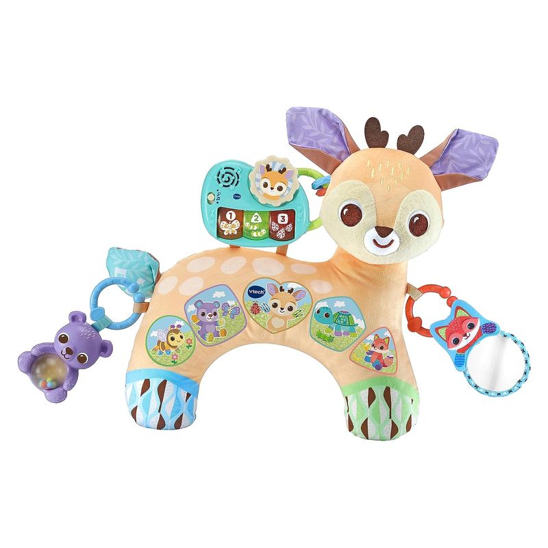 Cojín almohada interactiva para bebés cervatilla 4 en 1 VTech 80560522 - A partir de 3 meses