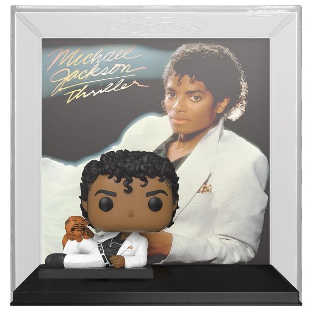 Funko POP Album 33 Michael Jackson Thriller con traje chaqueta blanco - A partir de 6 años