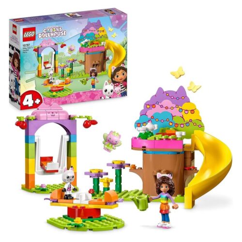 LEGO 10787 La Casa de muñecas de Gabby fiesta en el jardín de Hadigata – A partir de 4 años