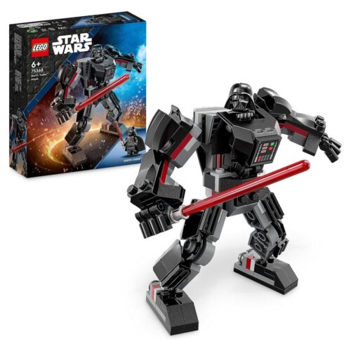 LEGO 75368 Star Wars Meca de Darth Vader con espada láser roja – A partir de 6 años
