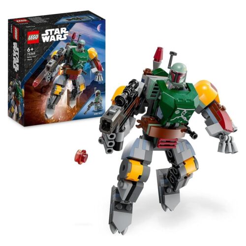 LEGO 75369 Star Wars figura de acción Meca Boba Fett con mochila propulsora – A partir de 6 años