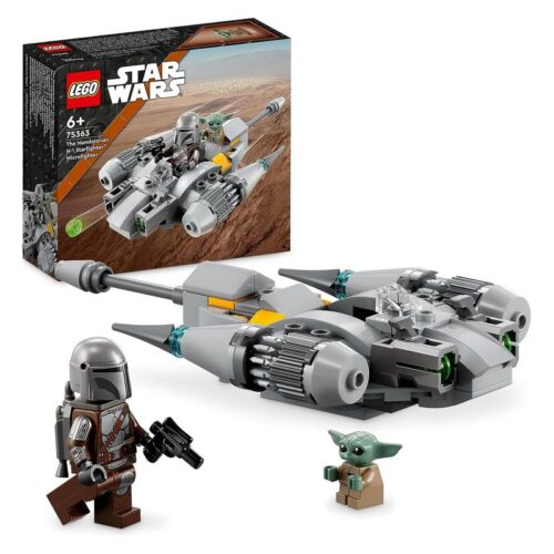 LEGO 75363 Star Wars caza estelar N-1 El Mandaloriano con figura Baby Yoda – A partir de 6 años