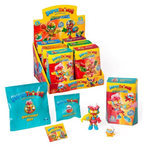 Superthings Serie 12 Mutant Battle colección completa de 6 Kazoom Kids – A partir de 3 años