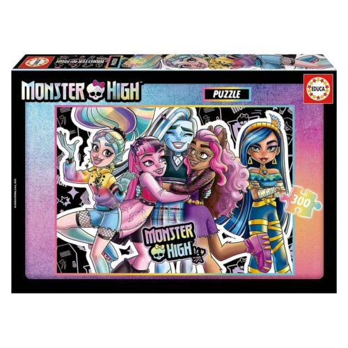 Puzzle infantil de 300 piezas Monster High 19705 EDUCA BORRA – A partir de 6 años