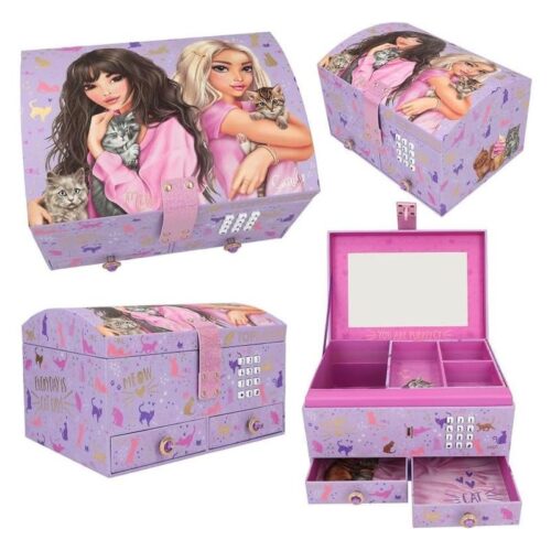 Joyero Top Model grande malva con código 11901 Despeche – A partir de 4 años