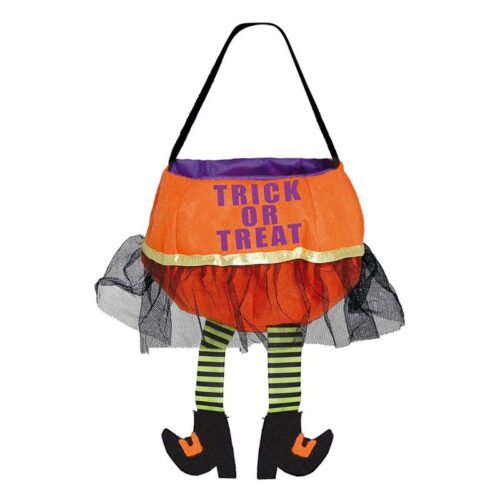 Cubo de brujas para Halloween modelo truco o trato – A partir de 3 años