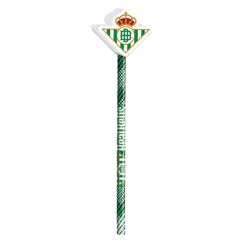 Lápiz con goma con el escudo del Real Betis Balompié producto oficial – A partir de 3 años
