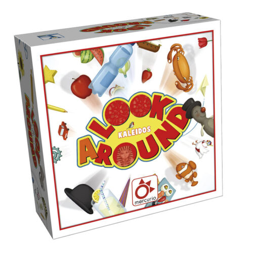 Juego Look Around de agilidad mental de cartas de la marca Mercurio