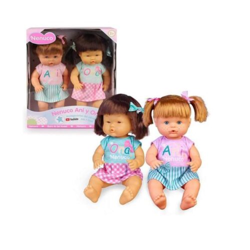 Muñecas Nenuco Ani y Ona new look con ropita intercambiable de Famosa