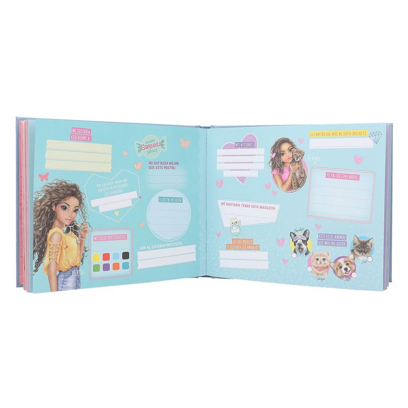 Libro TopModel de la amistad amigas Cutie Star de Depesche 3412400 - Imagen 2