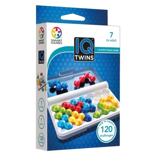 Juego IQ Twins rompecabezas para niños y adultos con 120 desafíos