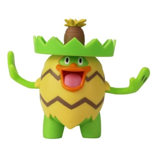 Pokemon Figura Ludicolo ataque de lucha con mecanismo lanzador