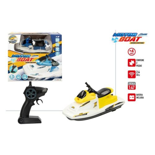 Moto de Agua de radiocontrol 2.4G con cable usb y bateria, surtido