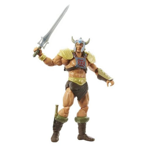 Figura He-Man Vikingo de Masters del Universo New Eternia de 18 cm