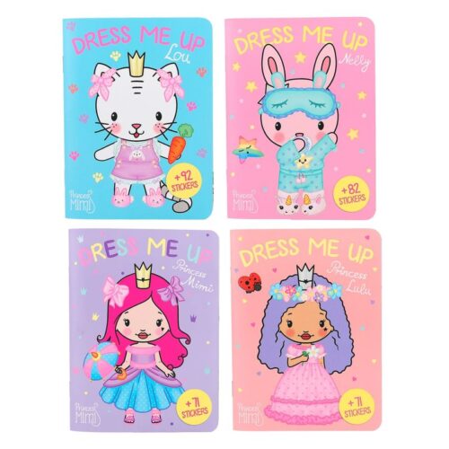 Cuaderno de pegatinas Dress me up personajes surtidos Depesche 12480