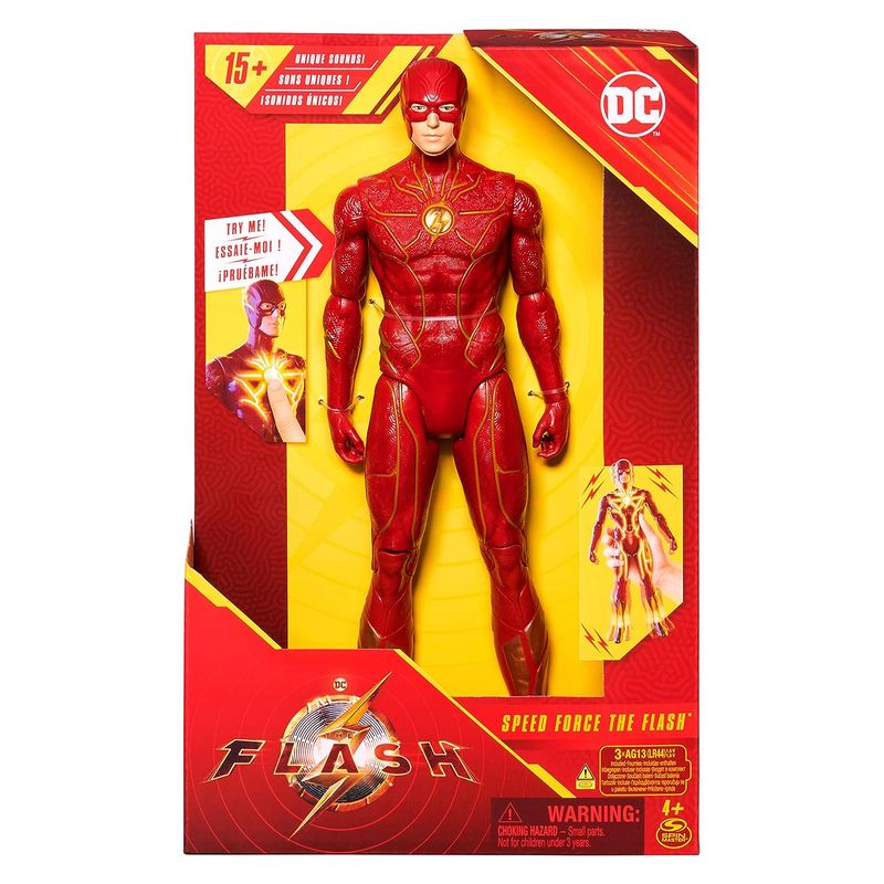 Figura articulada Flash Speed Force de 30,5cm con luces y sonidos - Imagen 2