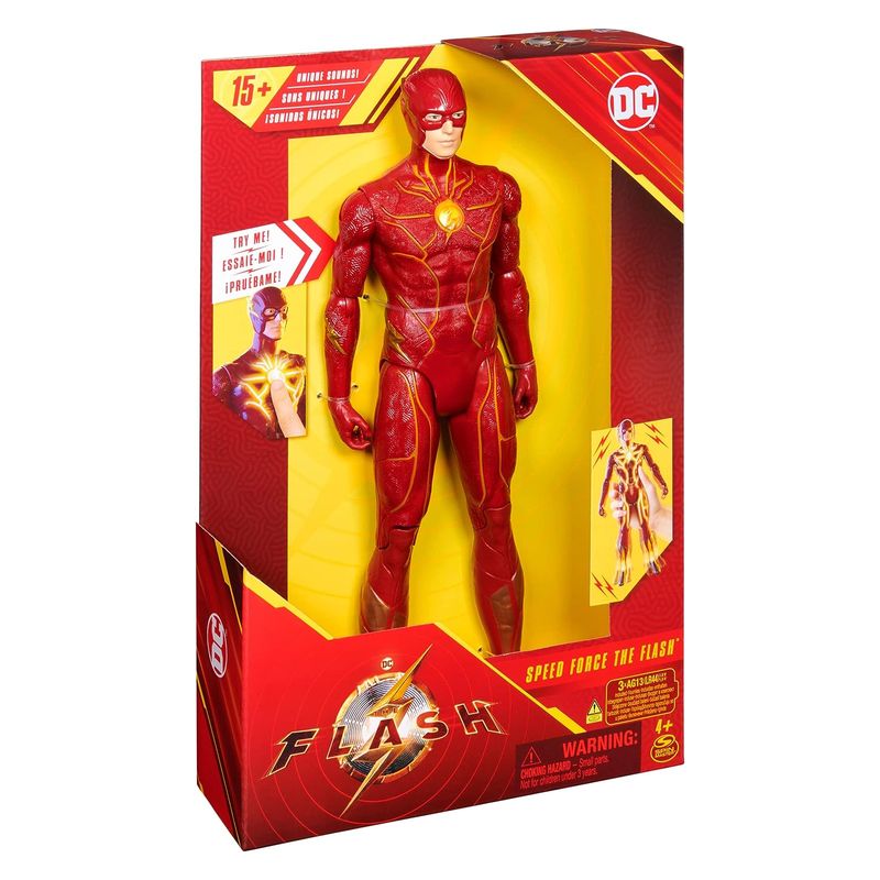 Figura articulada Flash Speed Force de 30,5cm con luces y sonidos - Imagen 3