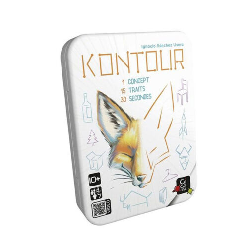 Juego Kontour de dibujos y adivinanzas de la marca Mercurio