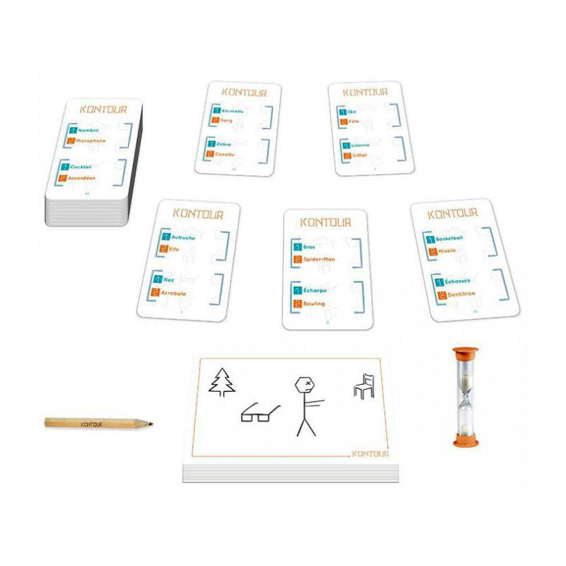 Juego Kontour de dibujos y adivinanzas de la marca Mercurio - Imagen 2