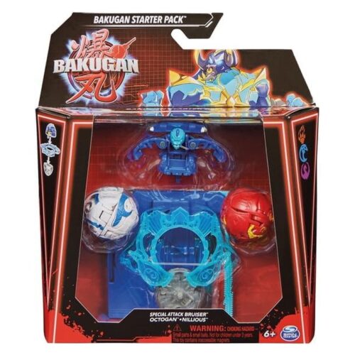 Starterpack Bakugan Terpack S1 Dragonoid y Trox 6066989 SPIN MAS