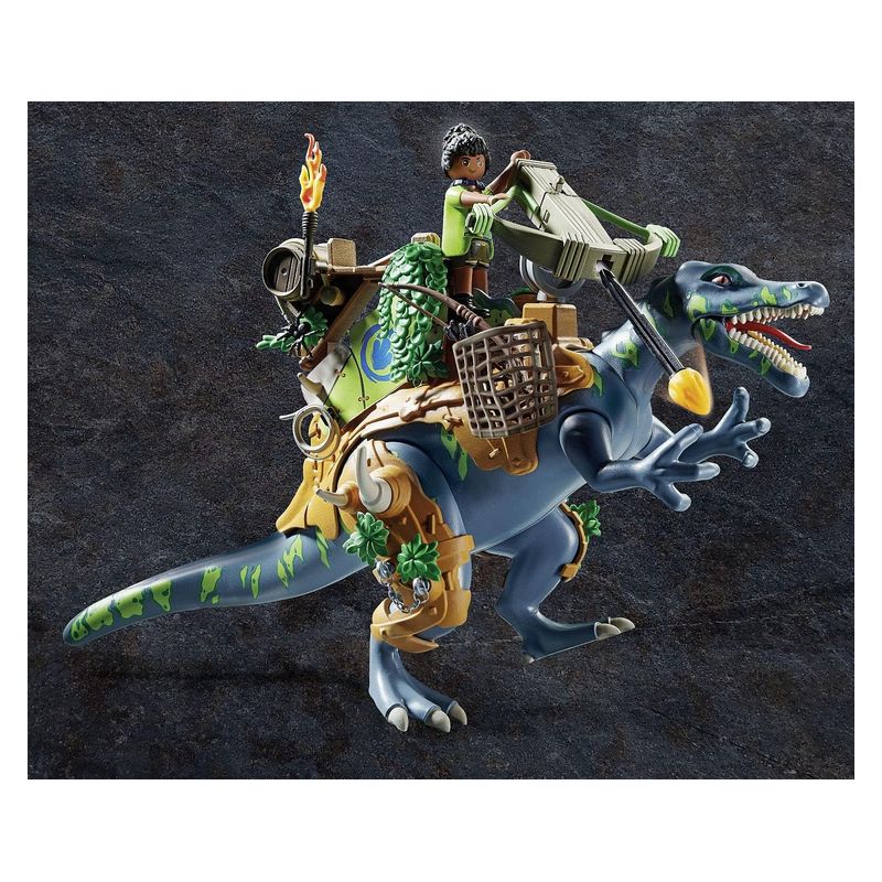 Playmobil Dino Rise 71260 Spinosaurus con armadura y accesorios - Imagen 2
