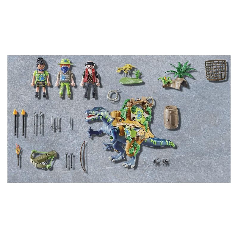 Playmobil Dino Rise 71260 Spinosaurus con armadura y accesorios - Imagen 3