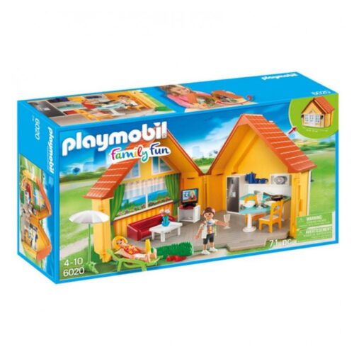 Playmobil Summer Fun 6020 Casa de campo plegable con accesorios