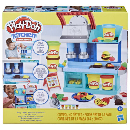 Set Restaurante divertido con accesorios de Play-Doh Kitchen Creations
