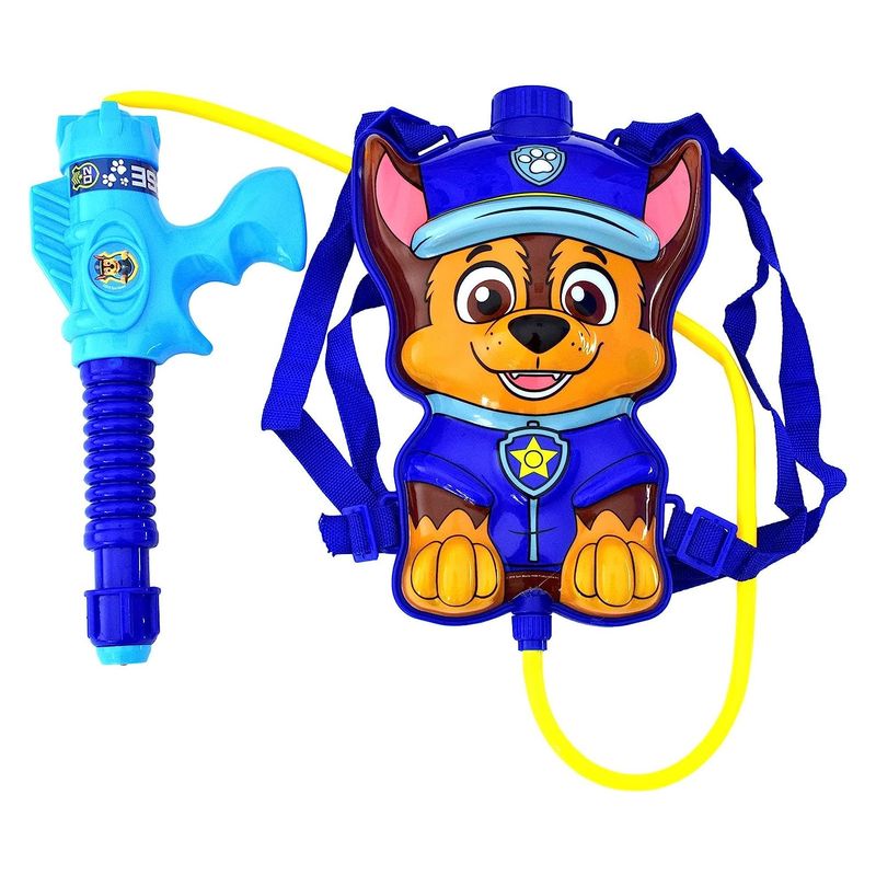 Pistola de agua con mochila de Chase de Patrulla Canina color azul - Imagen 2