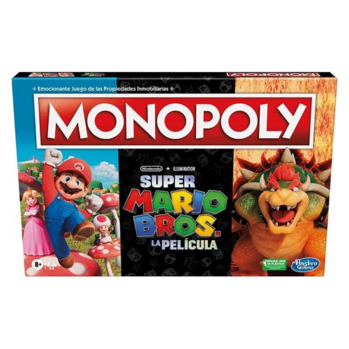 Monopoly de Super Mario Bros basado en la película de Hasbro F6818