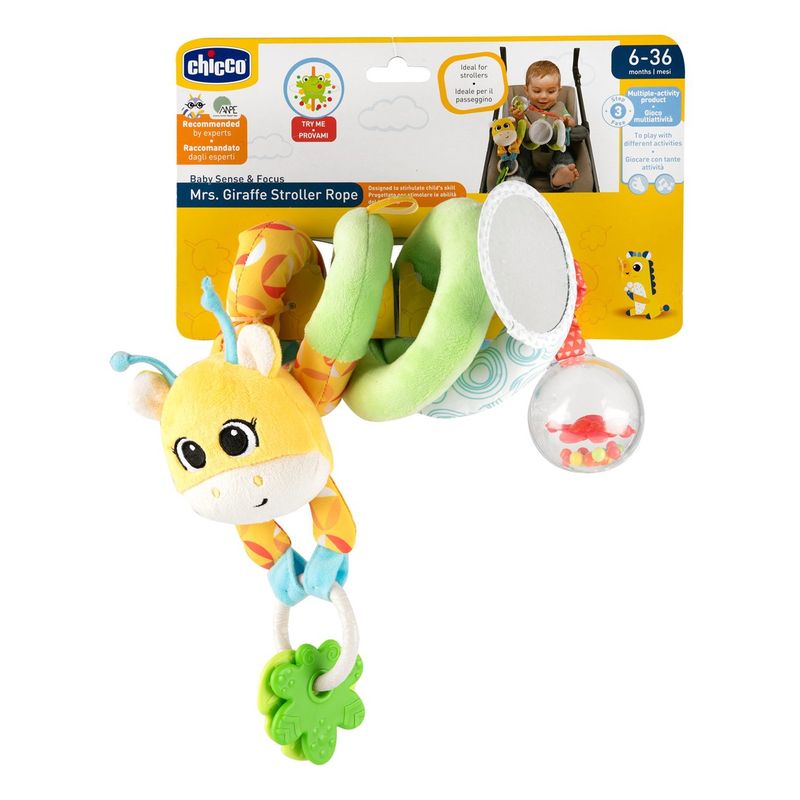 Espiral de actividades para carrito del señor jirafa de Chicco 11562