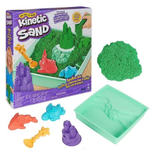Arena mágica Kinetic Sand color verde 6067479 Spin Master
