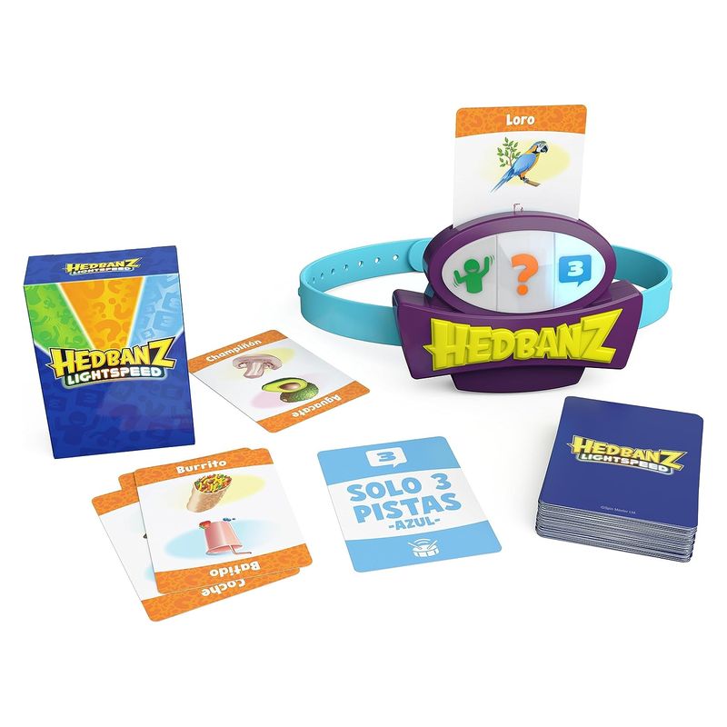 Juego de adivinanzas Hedbanz Lightspeed con lunes y sonido 6068072 - Imagen 2