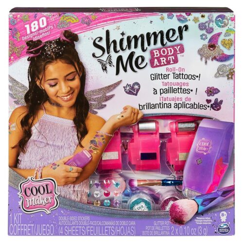 Centro de tatuajes temporales Shimmer Me Body Art de Cool Maker