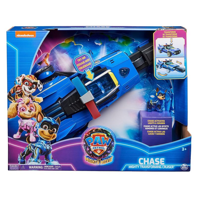 Coche transformable de Chase La Patrulla Canina la superpelícula - Imagen 2