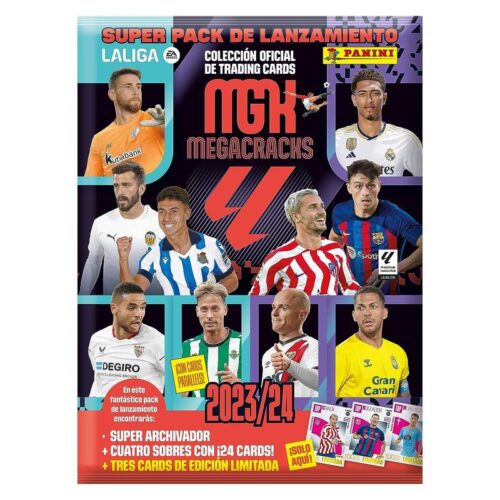 Megapack Megacraks LaLiga EA Sports FC 2023-24 con álbum y sobres
