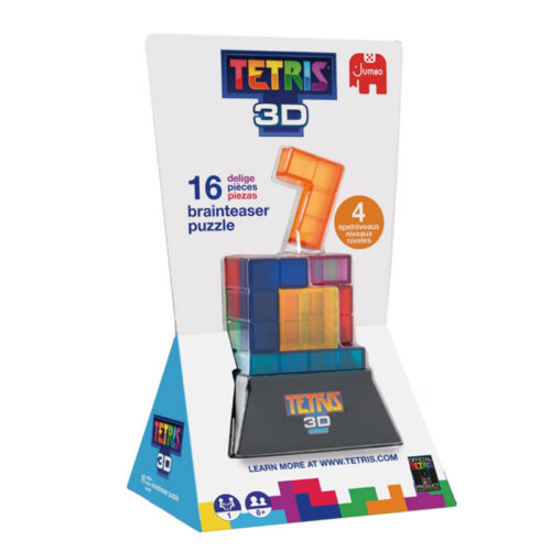 Juego de mesa Tetris 3D de 16 piezas de Jumbo