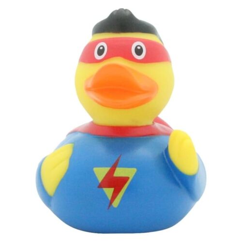 Pato de goma modelo Baby Superman LI1809 Lilalu