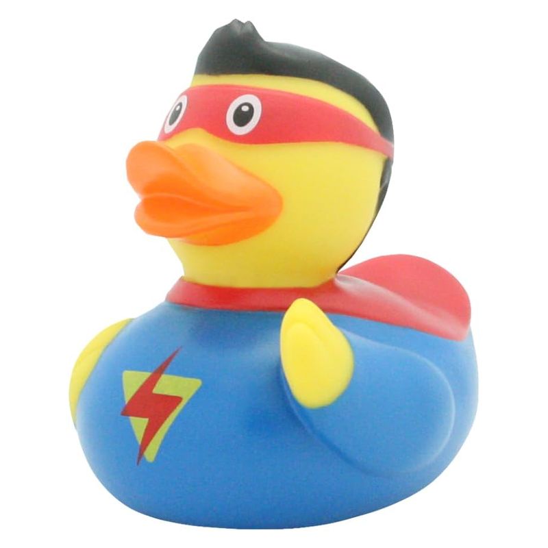 Pato de goma modelo Baby Superman LI1809 Lilalu - Imagen 2