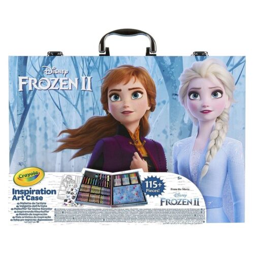 Maletín artistico Frozen II Disney con más de 115 piezas Crayola 04-0635
