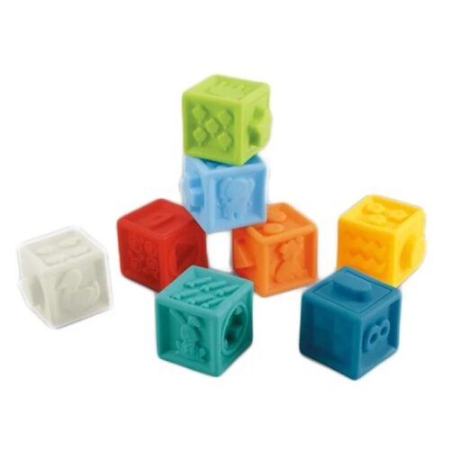 Set de bloques y animalitos combinados multicolor – Más de 1 año