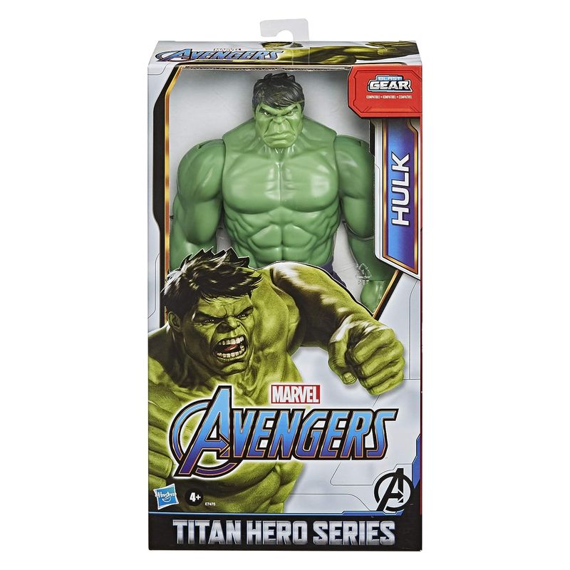 Figura articulada Titan Hero Deluxe Hulk Marvel Avengers 30cm - Más de 4 años - Imagen 3