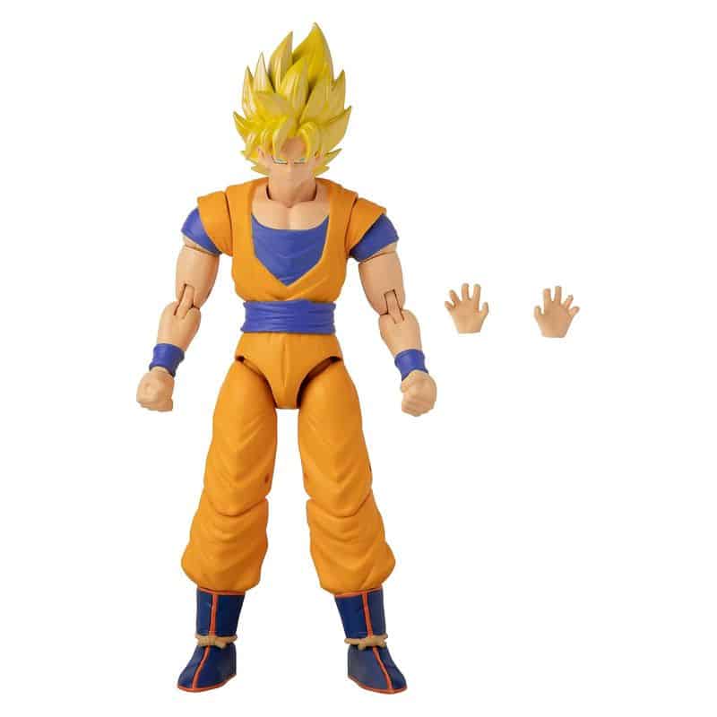 Figura Dragon Ball Deluxe personaje Goku Super Sayan 17cm Bandai 36192 - Imagen 2