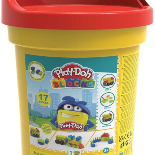 Juego de bloques Play-Doh Blocks con 17 piezas para crear