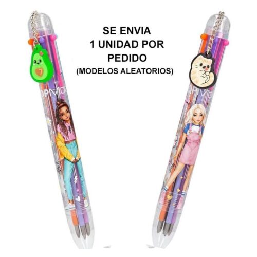 Top Model Bolígrafo de gel con 6 colores diferentes mod. surtidos 11890 – A partir de 3 años