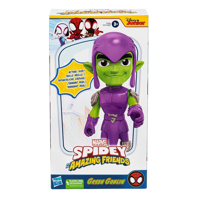 Figura del gigante del Duente Verde de 22,5cm Marvel Spidey y su equipo - Más de 3 años - Imagen 3