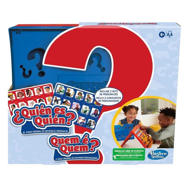 Juego de mesa ¿Quién es quién? en español y portugés juego clásico - Más de 6 años